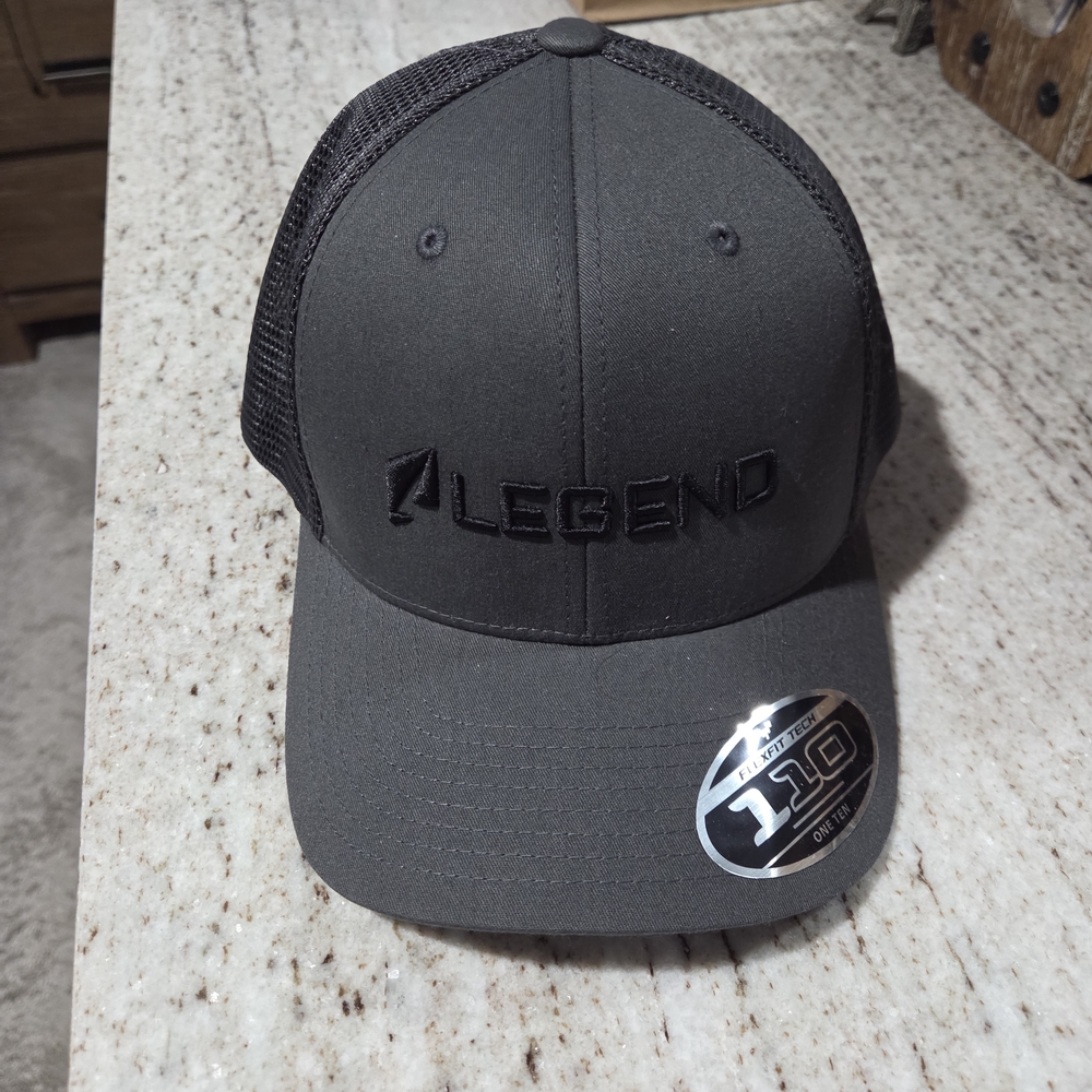 Mesh Back Trucker Hat - Black